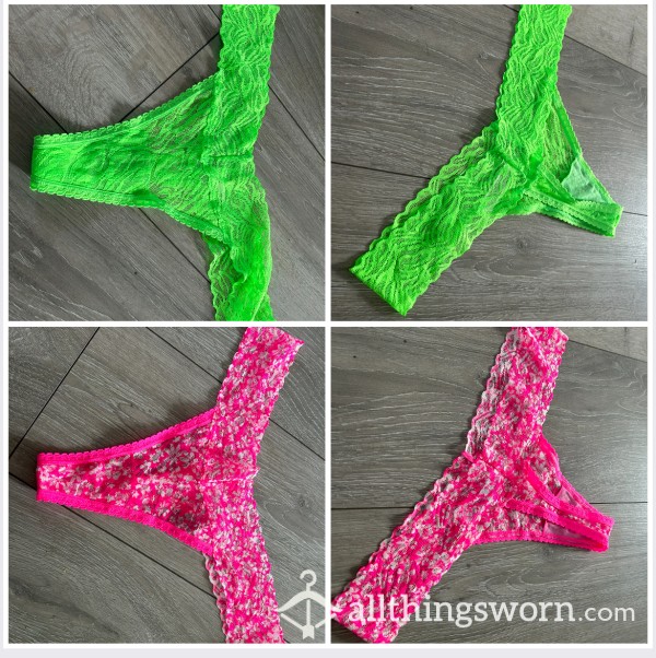 Neon Colours Thongs