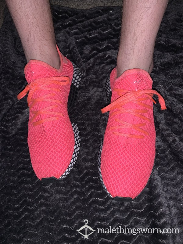 Neon Pink Shoes