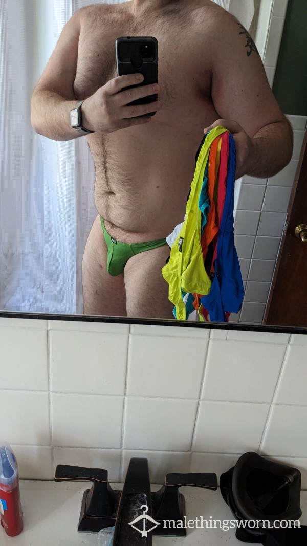 A**orted Color Thongs! XXL!