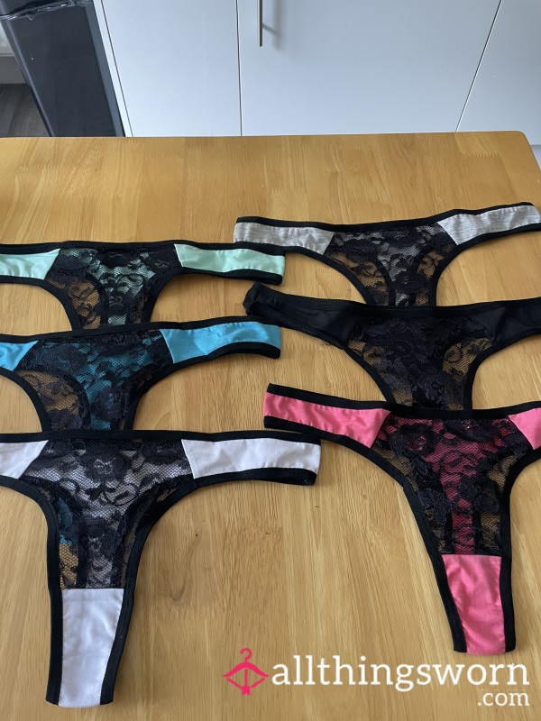 New In S**y Lace Thongs New Colours 💋❤️🔥