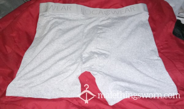 New Roca Wear Gray Boxer-briefs, Size XL