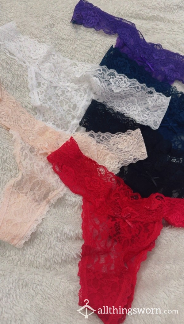 New S**y Lace Thongs