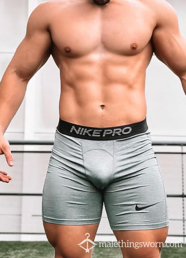 Nike Grey Compression Short