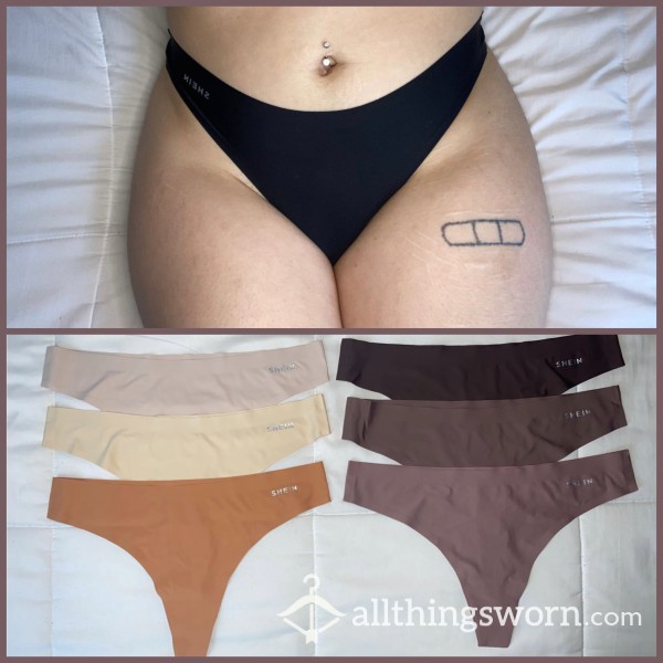 No-Show Thongs | Nylon Material