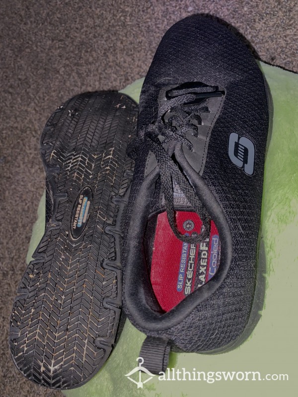 Non-slip, Well-worn Sketchers