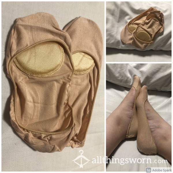 Nude Ballet Slipper Socks