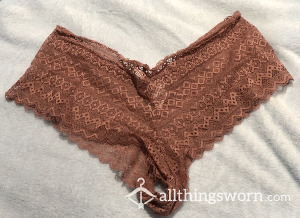 Nude Lace Cheekster Panties