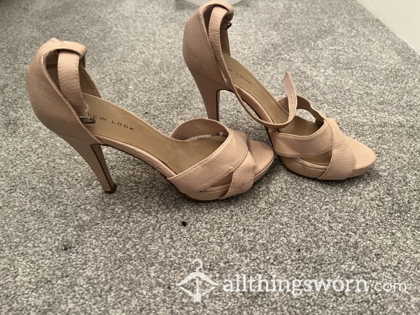 Nude New Look Stilettos