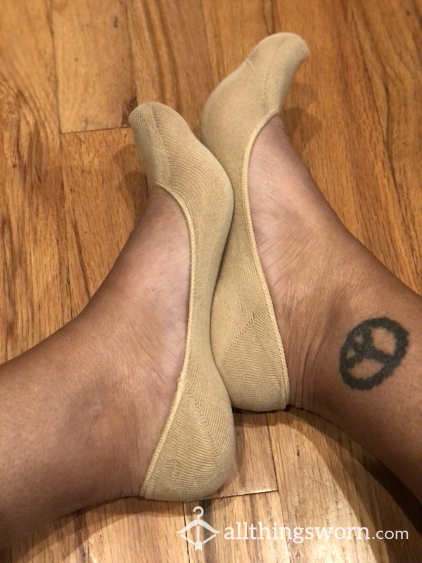 Nude No-Show Flats Socks