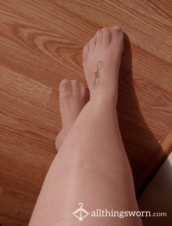 Used Nude Pantyhose, Well Worn