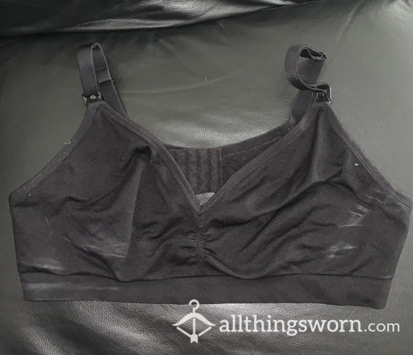 Nursing Maternity Bras (Black And Nude)