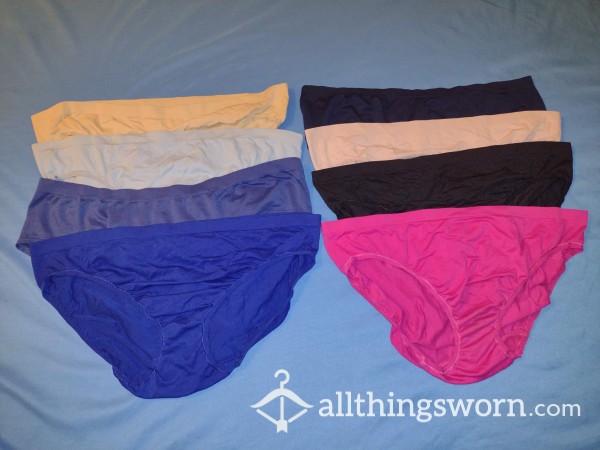 Nylon Stretch Briefs *multiple Colors*