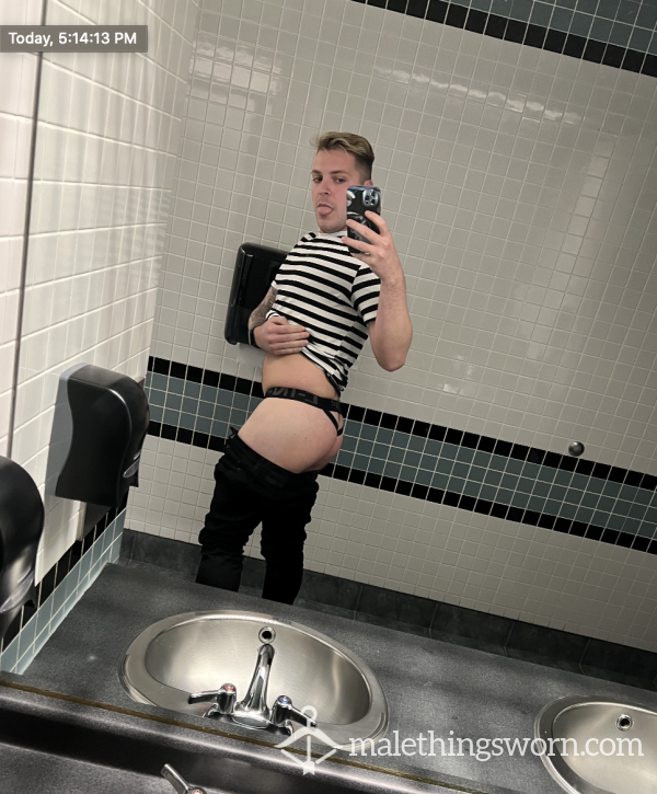 Office Bathroom Throwback