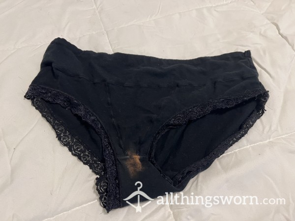 Old Black High Waisted Panties