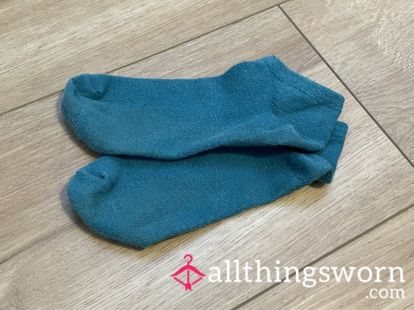 Old Blue Ankle Socks