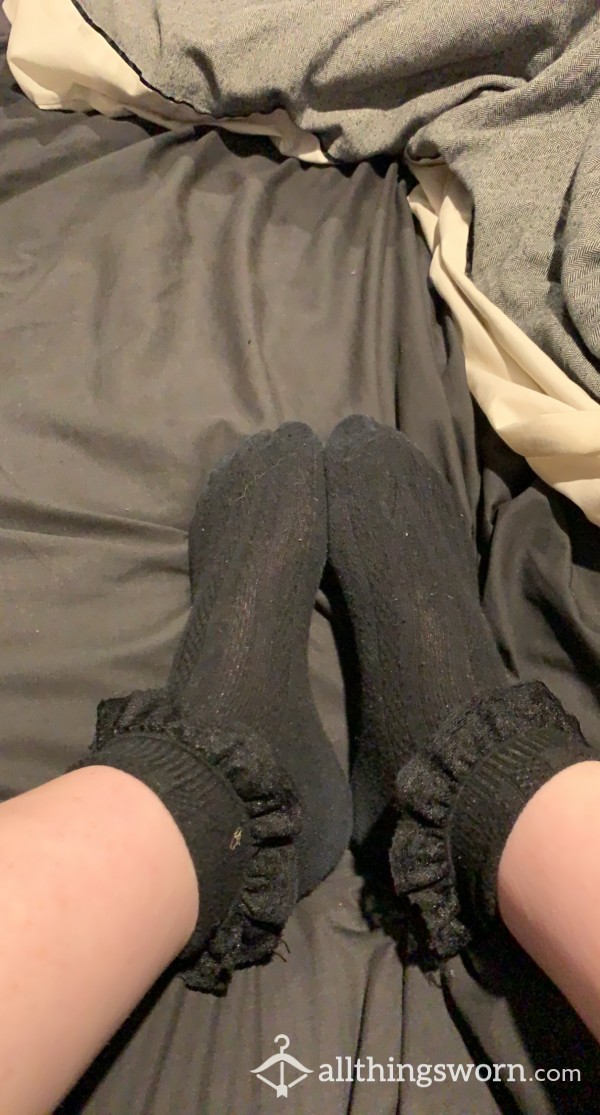 Old Frilly School Socks