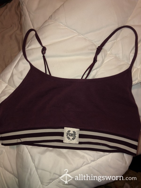 Old Maroon VS Sports Bra From High School 😽