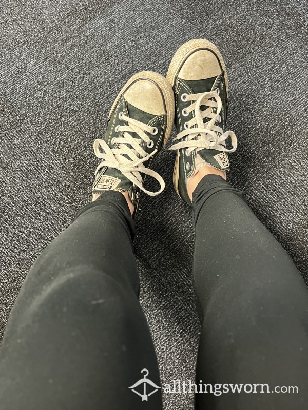 Old, Stinky Black Converse