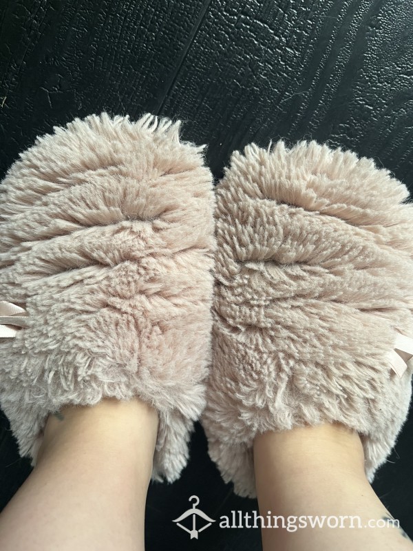 Old Very Well Worn Slippers