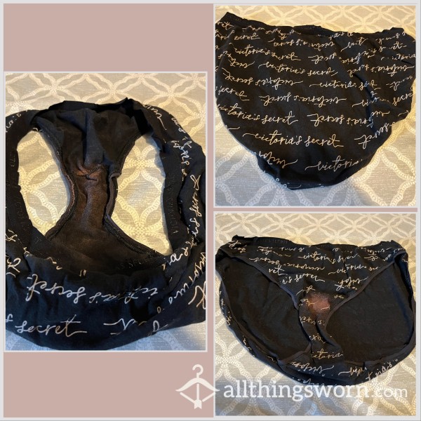 Old | Victoria’s Secret| Black Panties