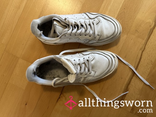 Old Well Worn Adidas Sneakers