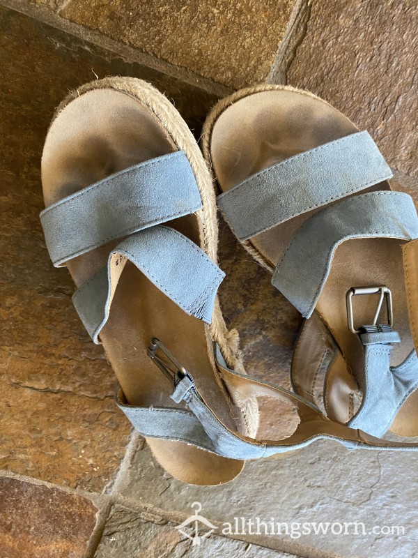 Old Well Worn Sandals