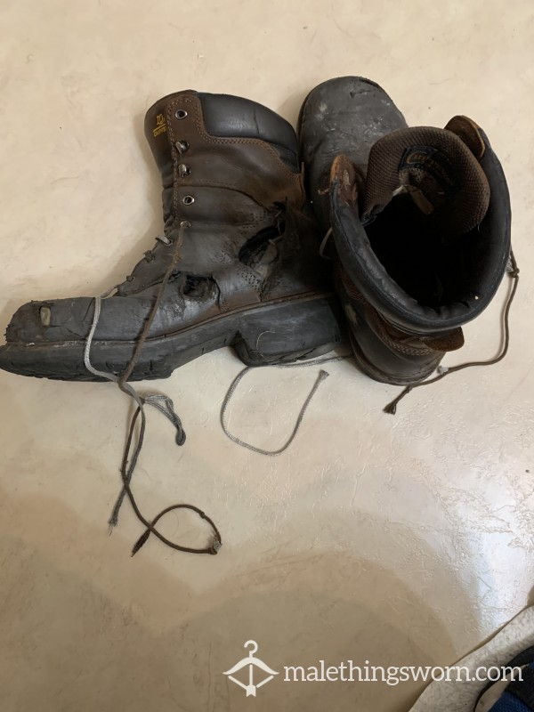 Old Work Boots