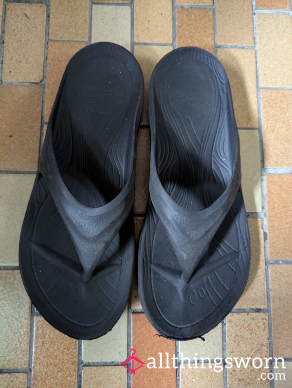 Old Worn Out Flip Flops