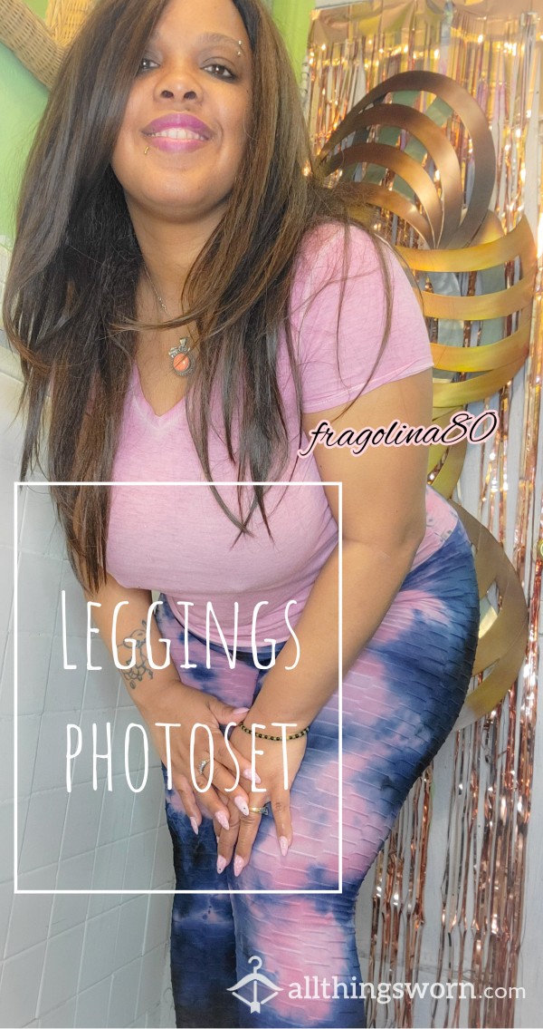 Ombre Leggings Photoset