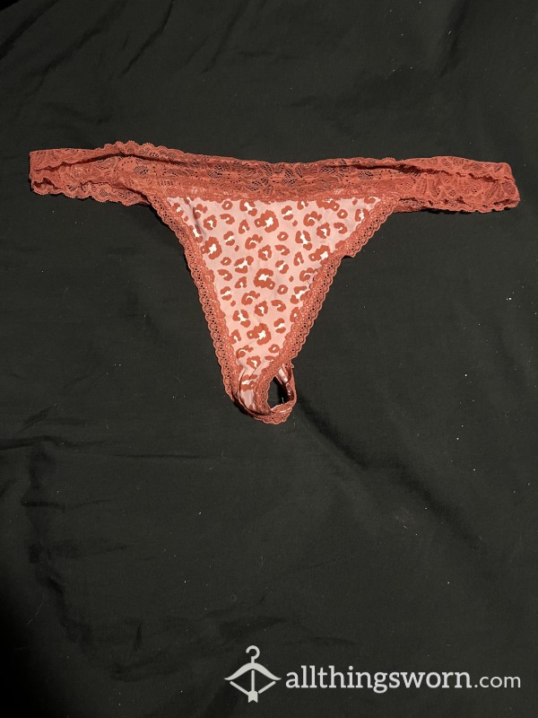 Orange And Pink Cheetah Print