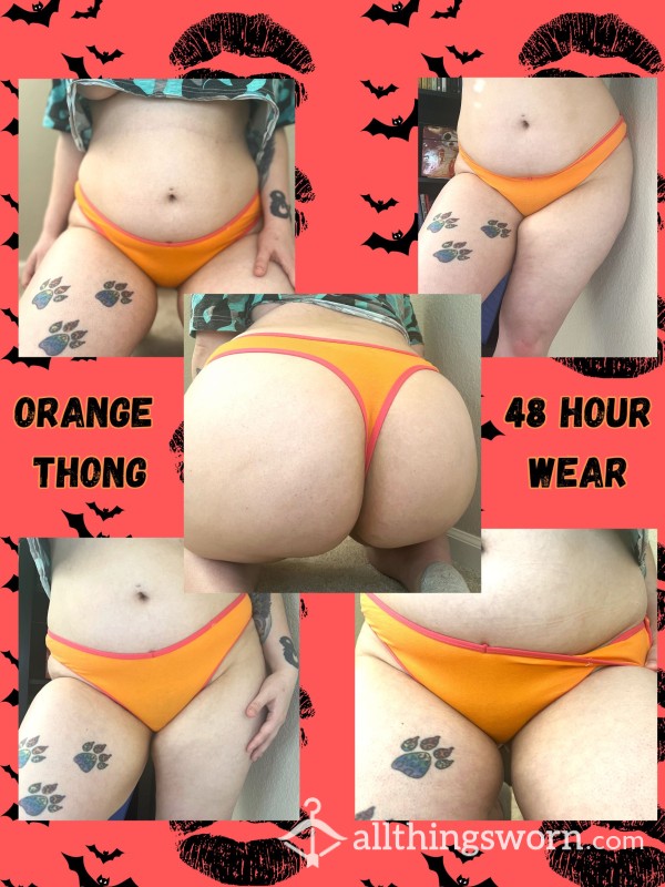 Orange Slice Thong