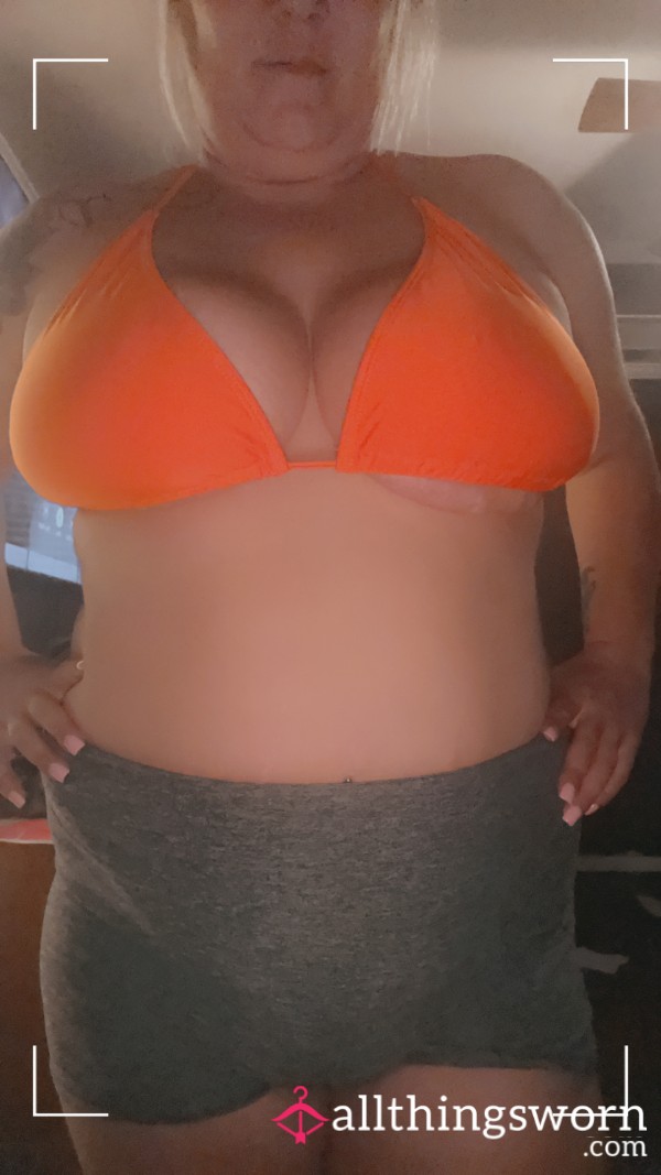 Orange Swim Top