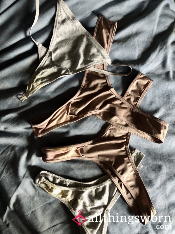 Create Your Own Bundle Of 4 Dirty Thongs With 4 Days Of Wear 🤤