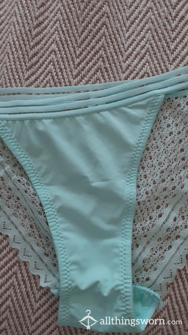 Pale Green Strap Panties