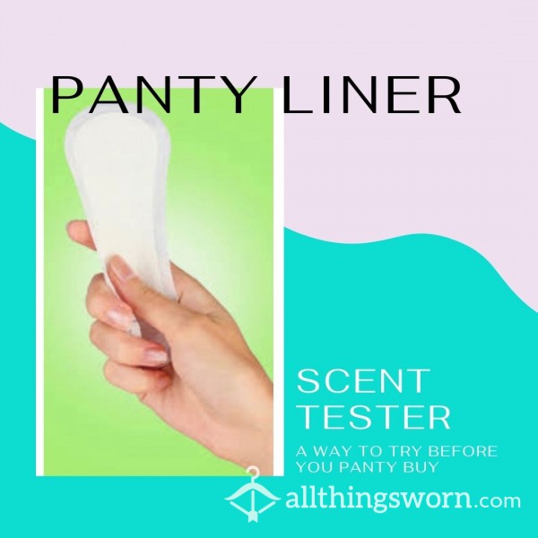 Panty Liners Worn For Pu**y Scent/taste With Less Expense