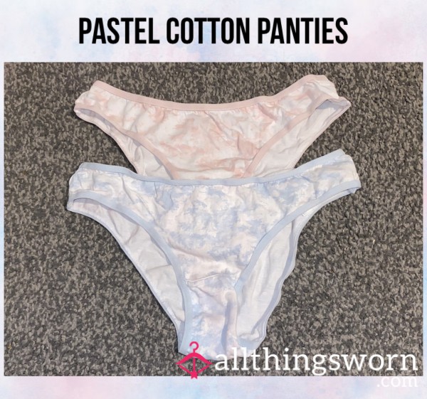 Pastel Cotton Panties☁️