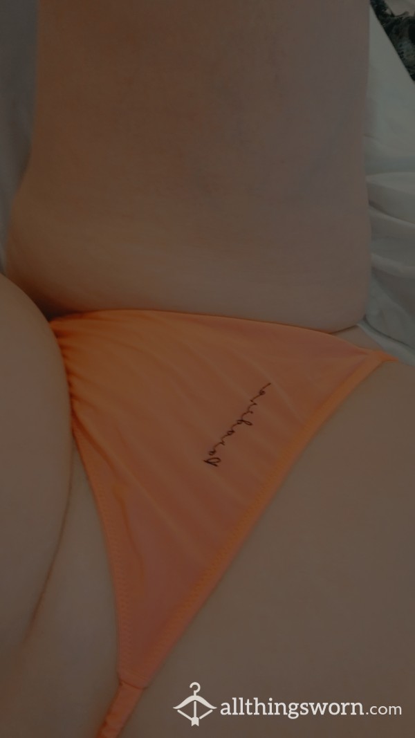 Peachy Pink Gstring