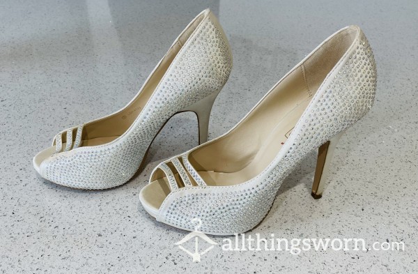 P**p Toe Wedding Style Shoes