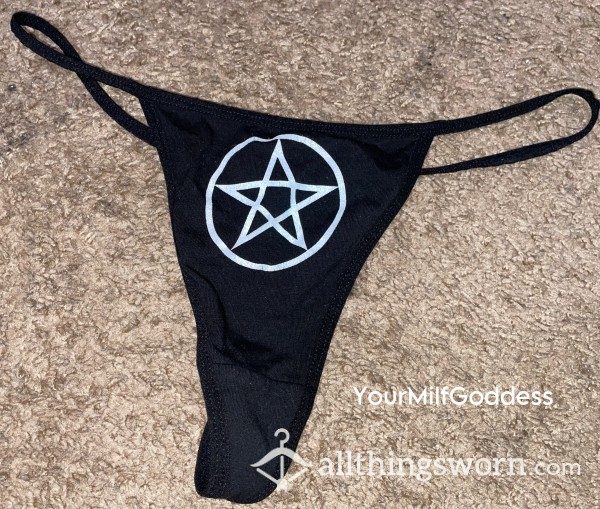 Pentagram Gstring 🖤