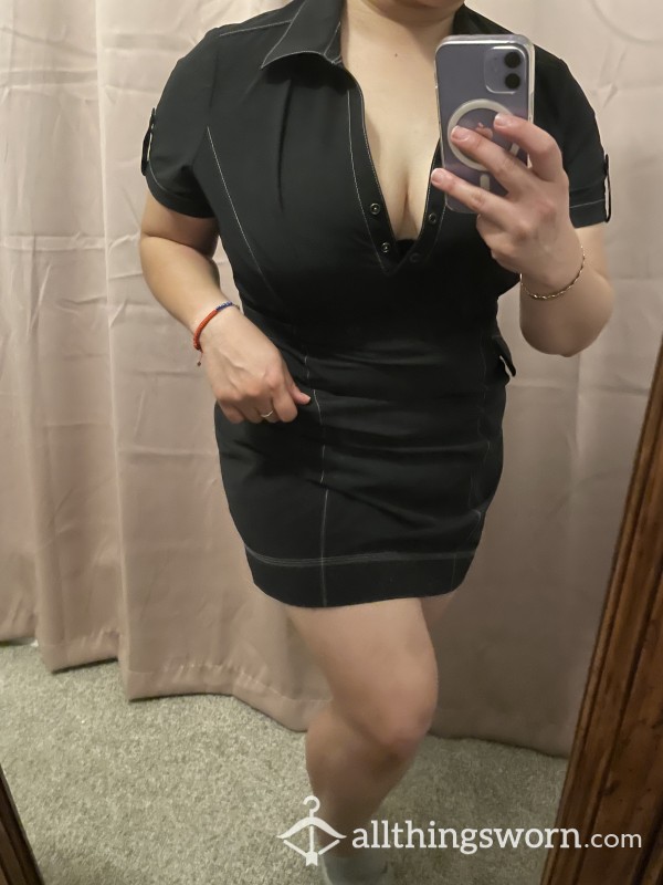 Pet*te Black Dress