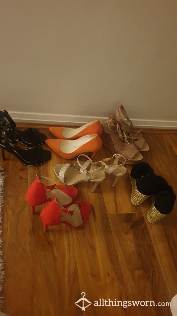 Pick A Pair Of Already Worn Heels