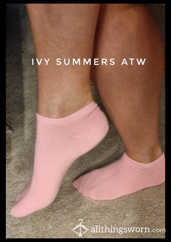 Pink Ankle Socks