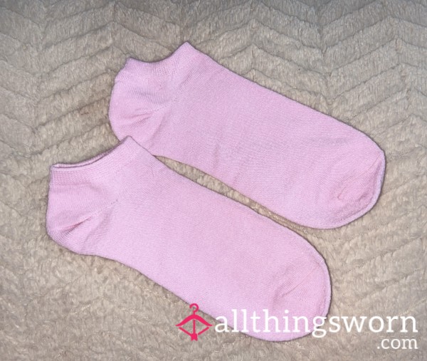 Pink Ankle Socks