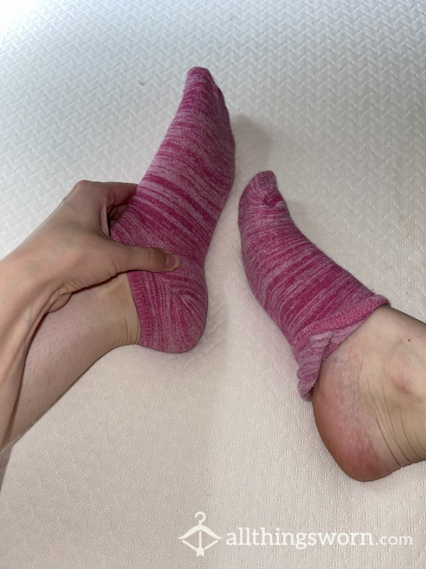 Pink Ankle Socks