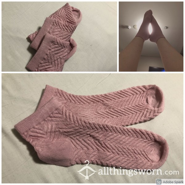 Pink Bamboo Socks