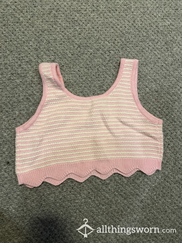 Pink Crop Top