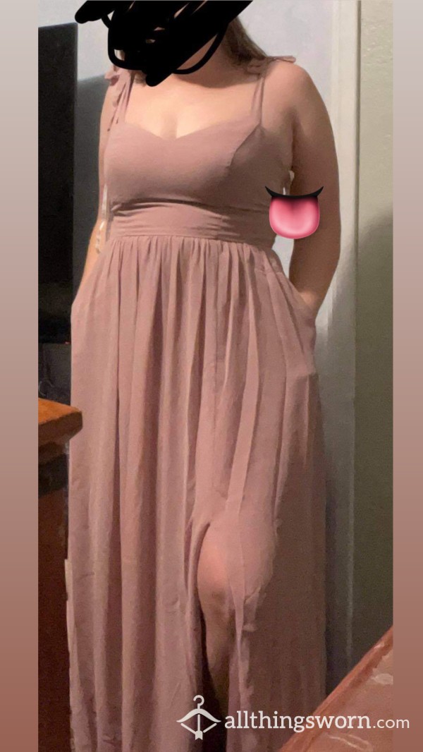 PRICE DROP Pink Bridesmaid Dress I Got F**ked In