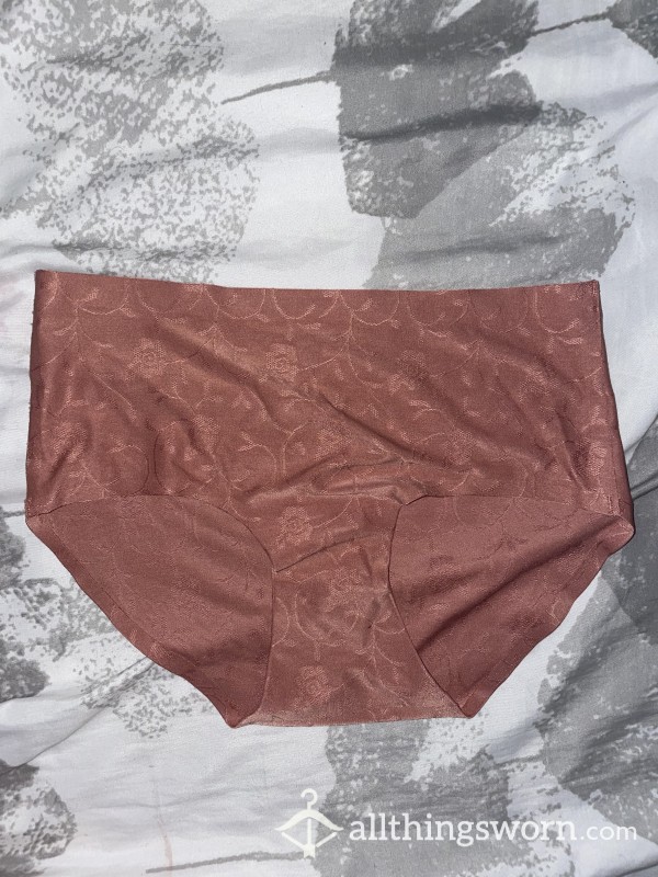 Pink Flor*l Print Panties