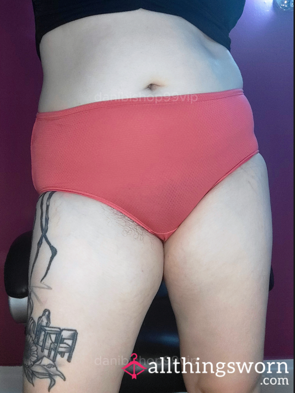 Pink Fullback Polyester Panties