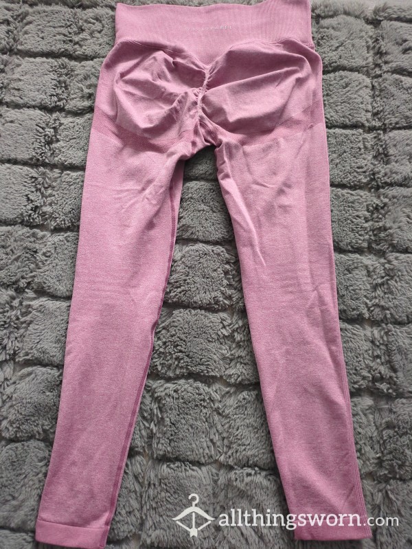 Pink Gym Legins Size M